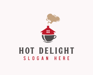 Home Tea Cup  logo design