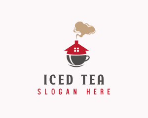 Home Tea Cup  logo design