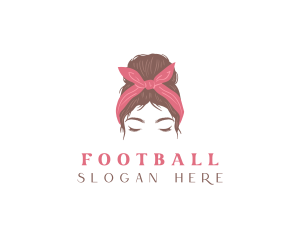 Woman Hair Beauty Salon Logo