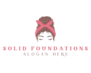 Eyelash - Woman Hair Beauty Salon logo design