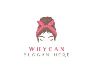 Hairstyle - Woman Hair Beauty Salon logo design