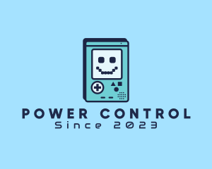 Control - Handheld Game Pixels logo design