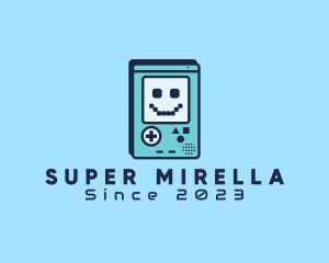 Handheld Game Pixels logo design