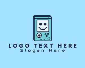 Handheld Game Pixels Logo