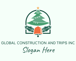 Christmas Tree Bell  Logo
