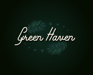 Leaf Foliage Plant logo design