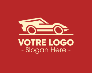 Automotive - Racing Sports Car logo design
