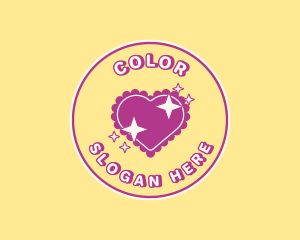 Heart Pillow Sparkle Logo