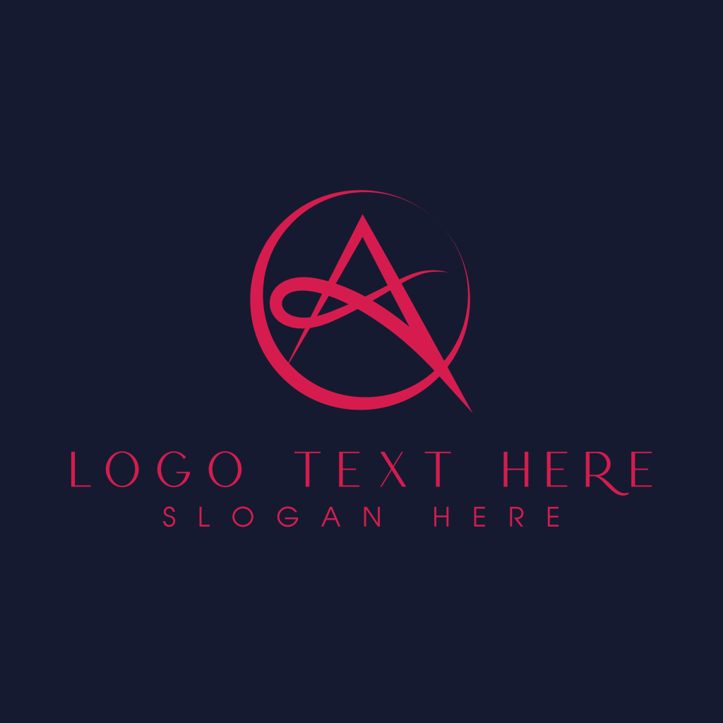 Bright Red Letter A Logo | BrandCrowd Logo Maker | BrandCrowd | BrandCrowd