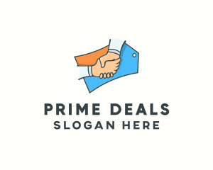 Sales Partnership Partner Deal logo design