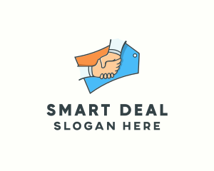 Sales Partnership Partner Deal logo design