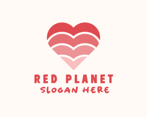 Romance Heart Care Love logo design