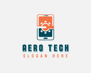 Smartphone Tech Repair logo design