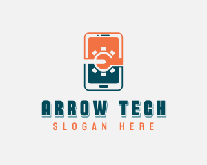 Smartphone Tech Repair logo design