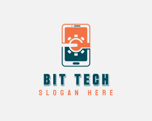 Smartphone Tech Repair logo design