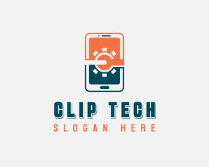 Smartphone Tech Repair logo design