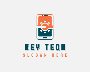 Smartphone Tech Repair logo design