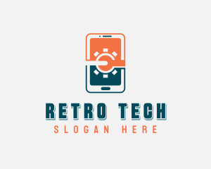 Smartphone Tech Repair logo design