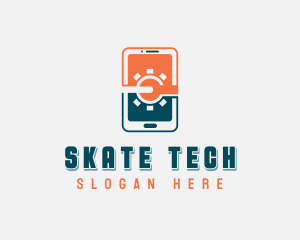 Smartphone Tech Repair logo design