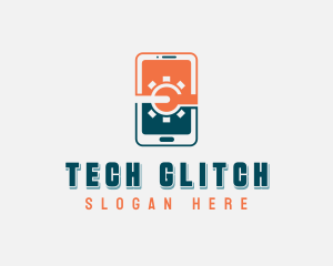 Smartphone Tech Repair logo design