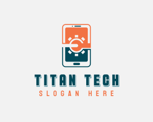 Smartphone Tech Repair logo design