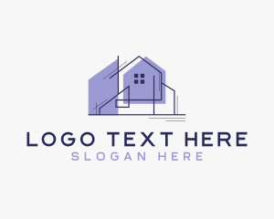 Engineer - Home Architectural Real Estate logo design