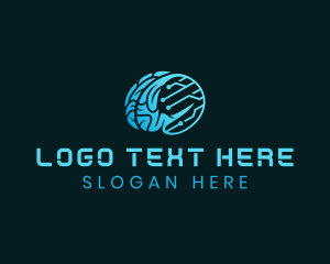 Health - Smart Brain Technology logo design