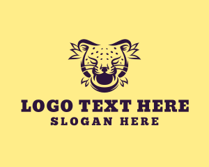 Leopard - Wild Cheetah Avatar logo design