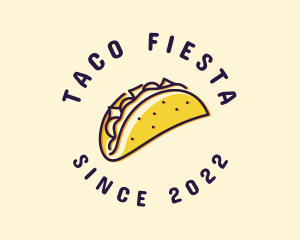 Taco Food Snack  logo design