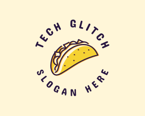 Taco Food Snack  logo design