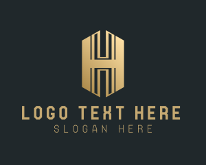 Luxury Business Letter H Logo