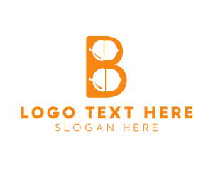 Pine Cone - Orange Acorn B logo design