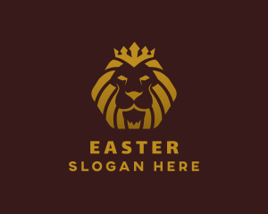 Luxury Royal Lion  Logo