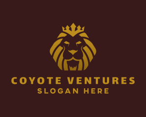 Luxury Royal Lion  logo design