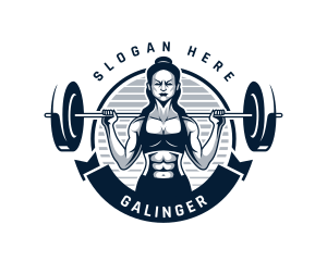 Gym Fitness Bodybuilder Logo