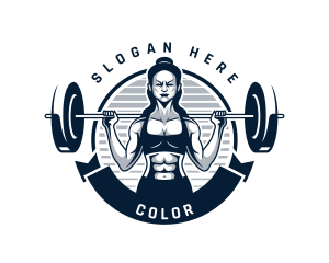 Fit - Gym Fitness Bodybuilder logo design