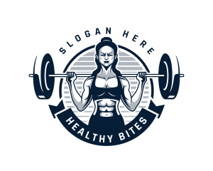 Gym Fitness Bodybuilder logo design