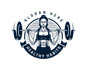 Gym Fitness Bodybuilder logo design