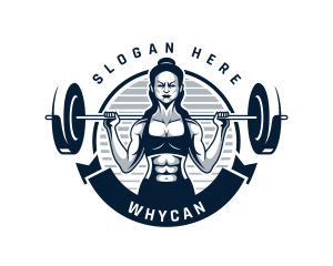 Crossfit - Gym Fitness Bodybuilder logo design