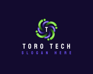 Spiral Digital Technology logo design