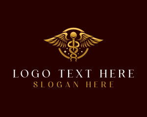 Surgery - Medical Caduceus Health logo design