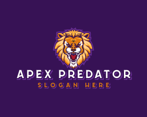 Predator - Wild Predator Lion logo design