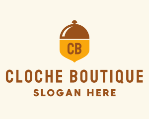 Cloche - Acorn Nut Cloche logo design