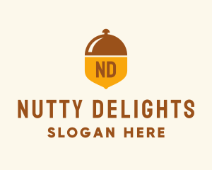 Acorn Nut Cloche logo design