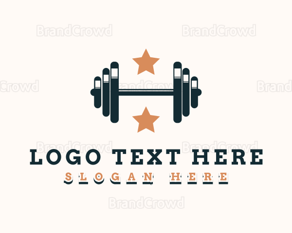 Star Gym Barbell Logo