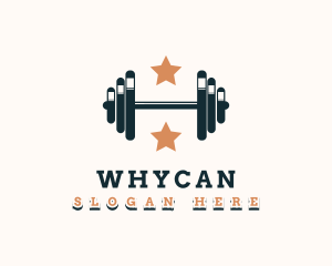 Bodybuilding - Star Gym Barbell logo design