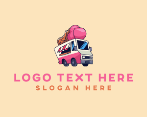 Sweets - Ice Cream Truck logo design