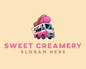 Ice Cream Truck logo design