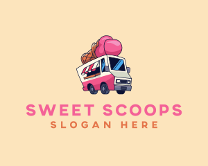 Ice Cream - Ice Cream Truck logo design