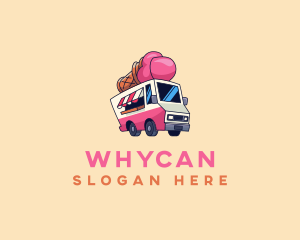 Snack - Ice Cream Truck logo design